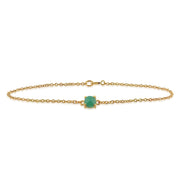 Classic Emerald Checkerboard Bracelet Image 2