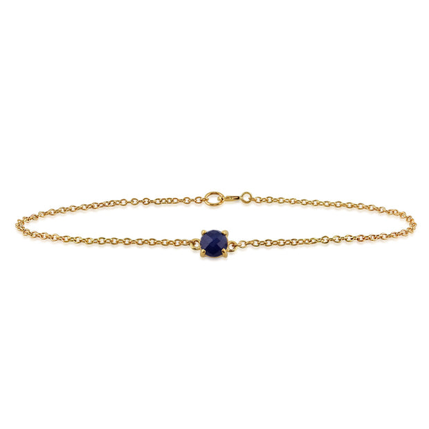 Classic Sapphire Checkerboard Bracelet Image 2